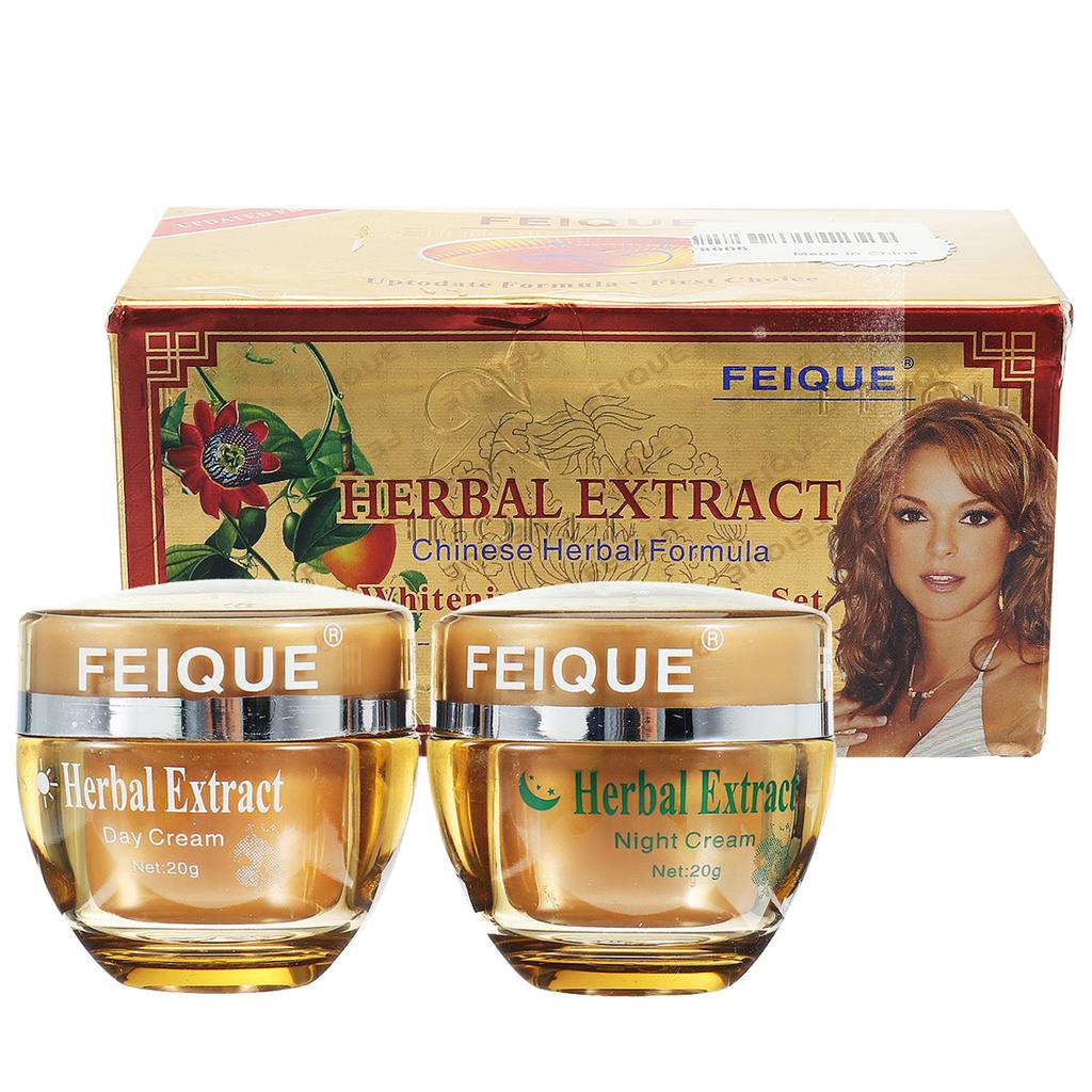  Kem thảo dược loại nám tàn nhang dưỡng trắng da Feique Herbal Extract 